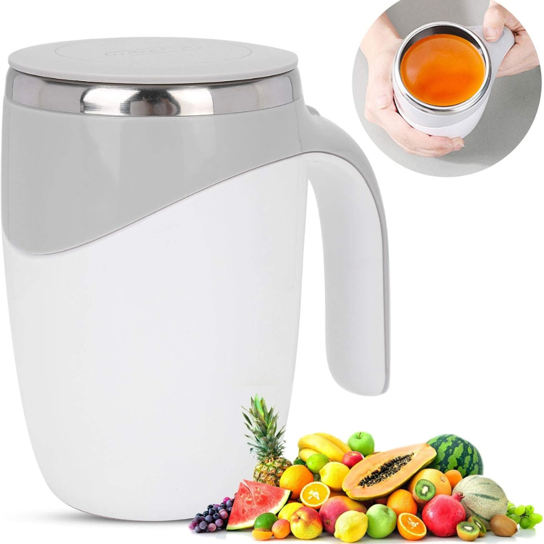 Taza Térmica con Agitador Automatico.